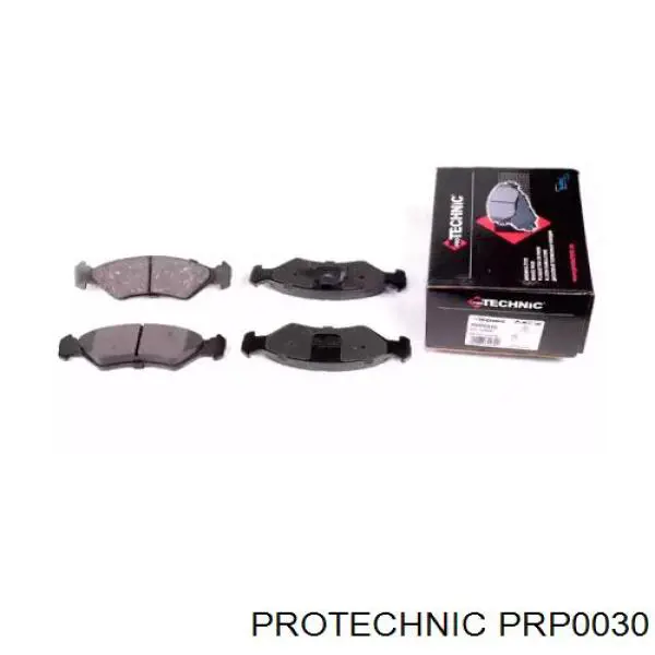 PRP0030 Protechnic колодки гальмівні передні, дискові