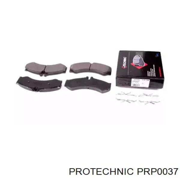 Купити PRP0037 Protechnic Колодки гальмівні передні, дискові