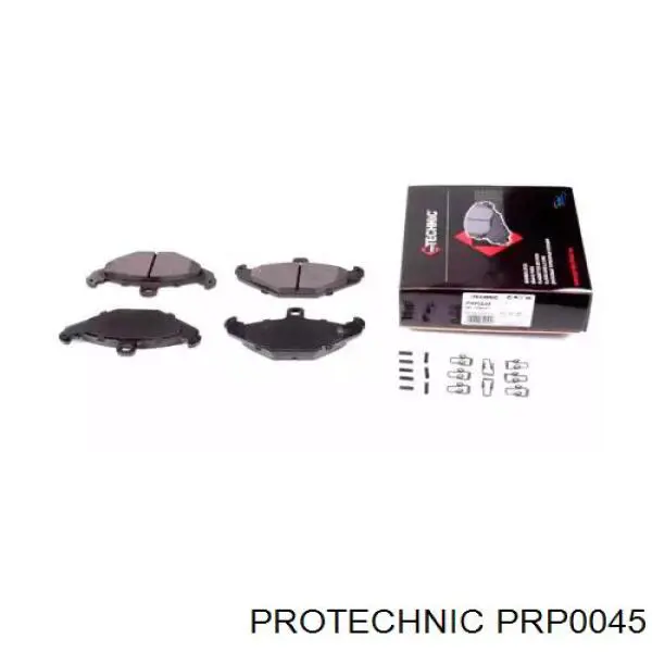 Задні гальмівні колодки Protechnic PRP0045 ціна, від 15.43 USD