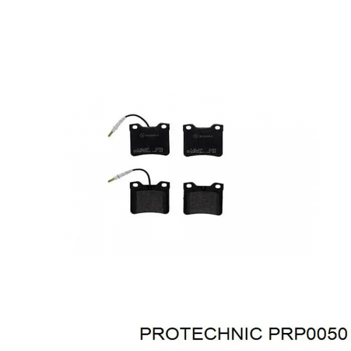Задні гальмівні колодки Protechnic PRP0050 ціна, від 12.96 USD