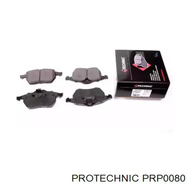 Гальмівні колодки Protechnic PRP0080 ціна, від 19.74 USD