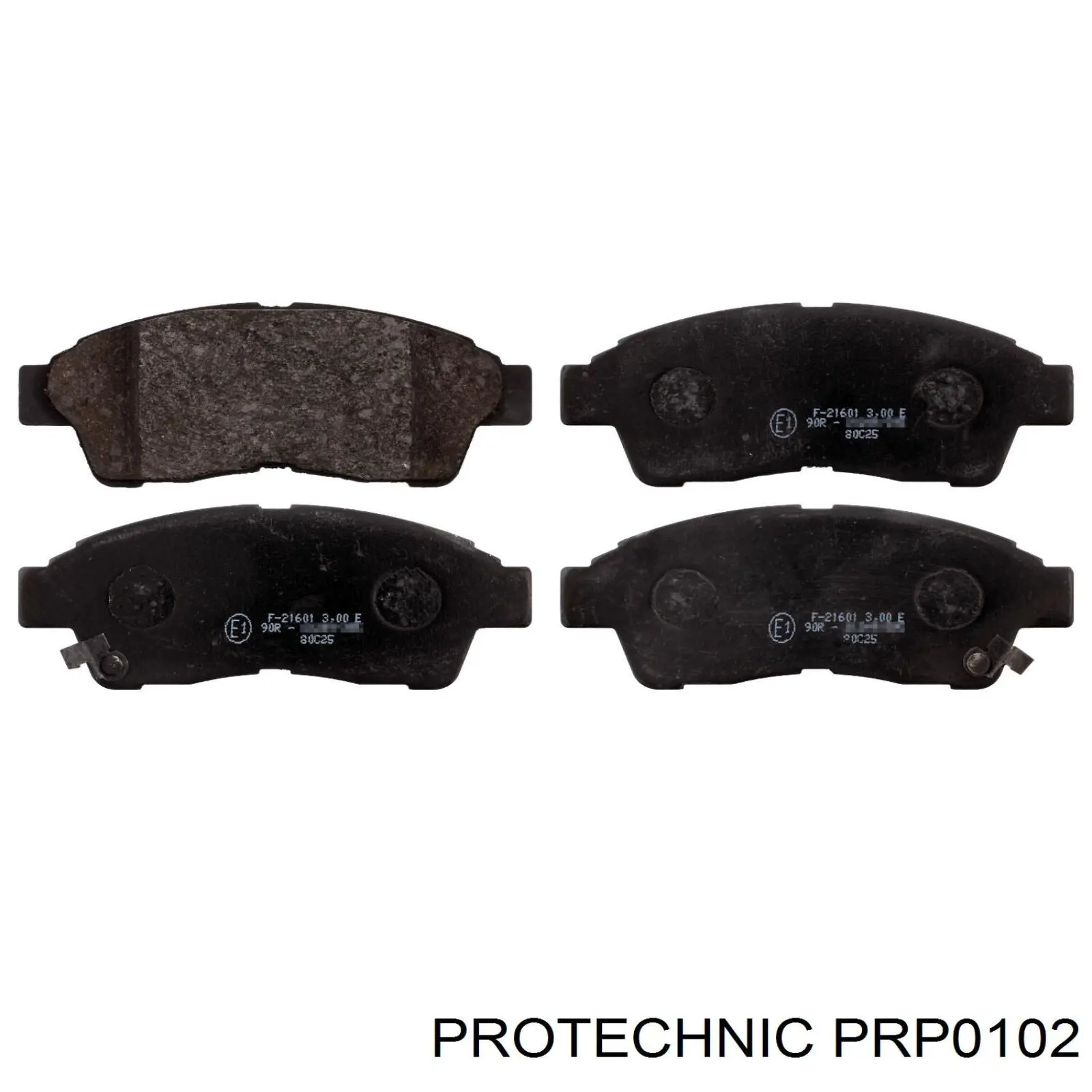 PRP0102 Protechnic колодки гальмівні передні, дискові
