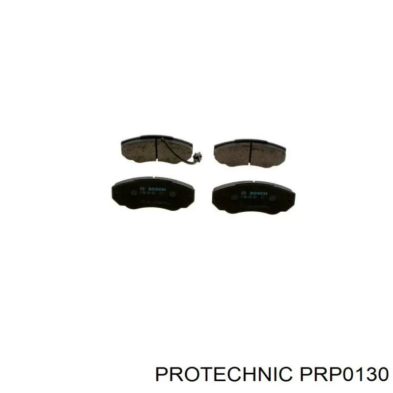 Гальмівні колодки Protechnic PRP0130 ціна, від 19.42 USD