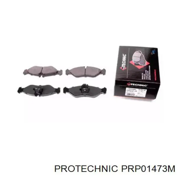PRP01473M Protechnic колодки гальмові задні, дискові