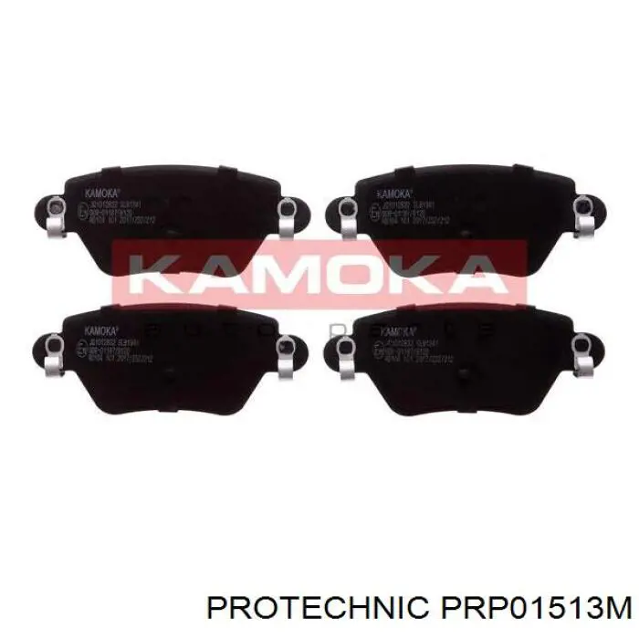 Колодки гальмові задні, дискові PRP01513M Protechnic