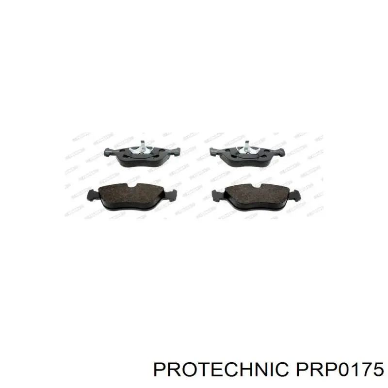 Гальмівні колодки Protechnic PRP0175 ціна, від 25.77 USD
