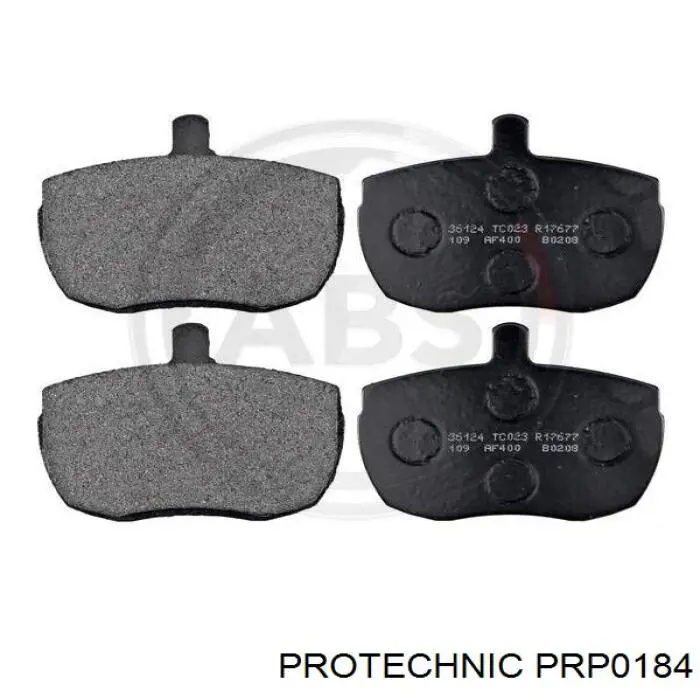 PRP0184 Protechnic колодки гальмівні передні, дискові
