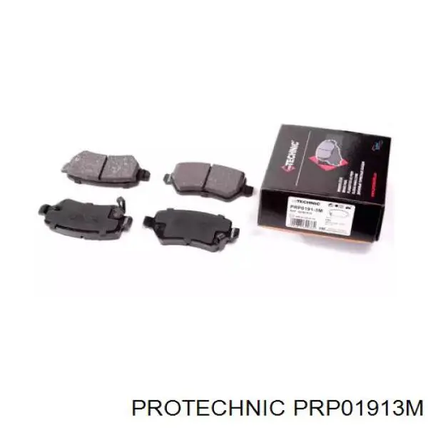 PRP01913M Protechnic колодки гальмові задні, дискові