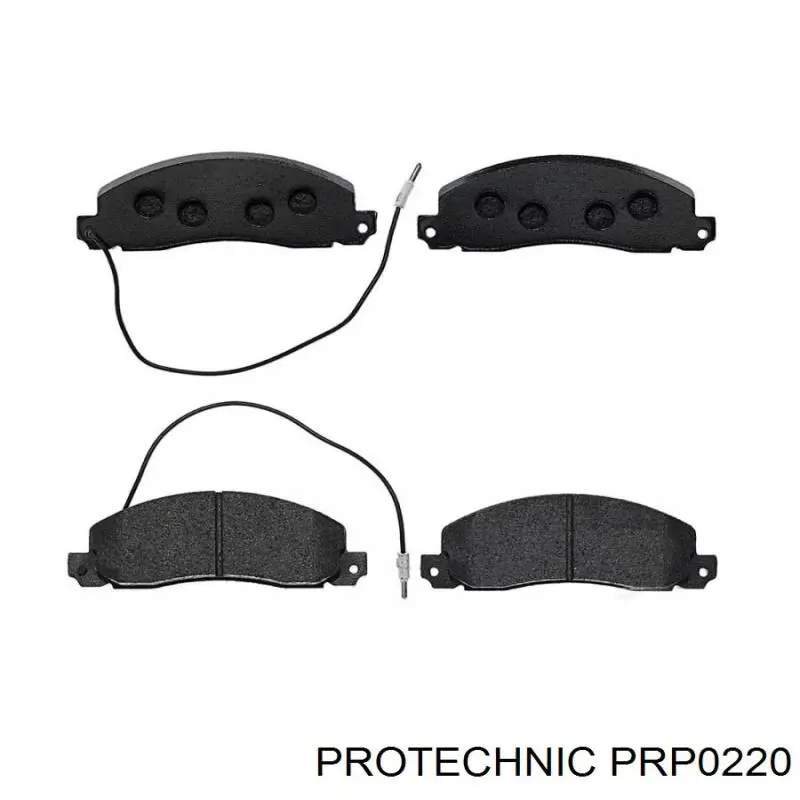 Купити PRP0220 Protechnic Колодки гальмівні передні, дискові