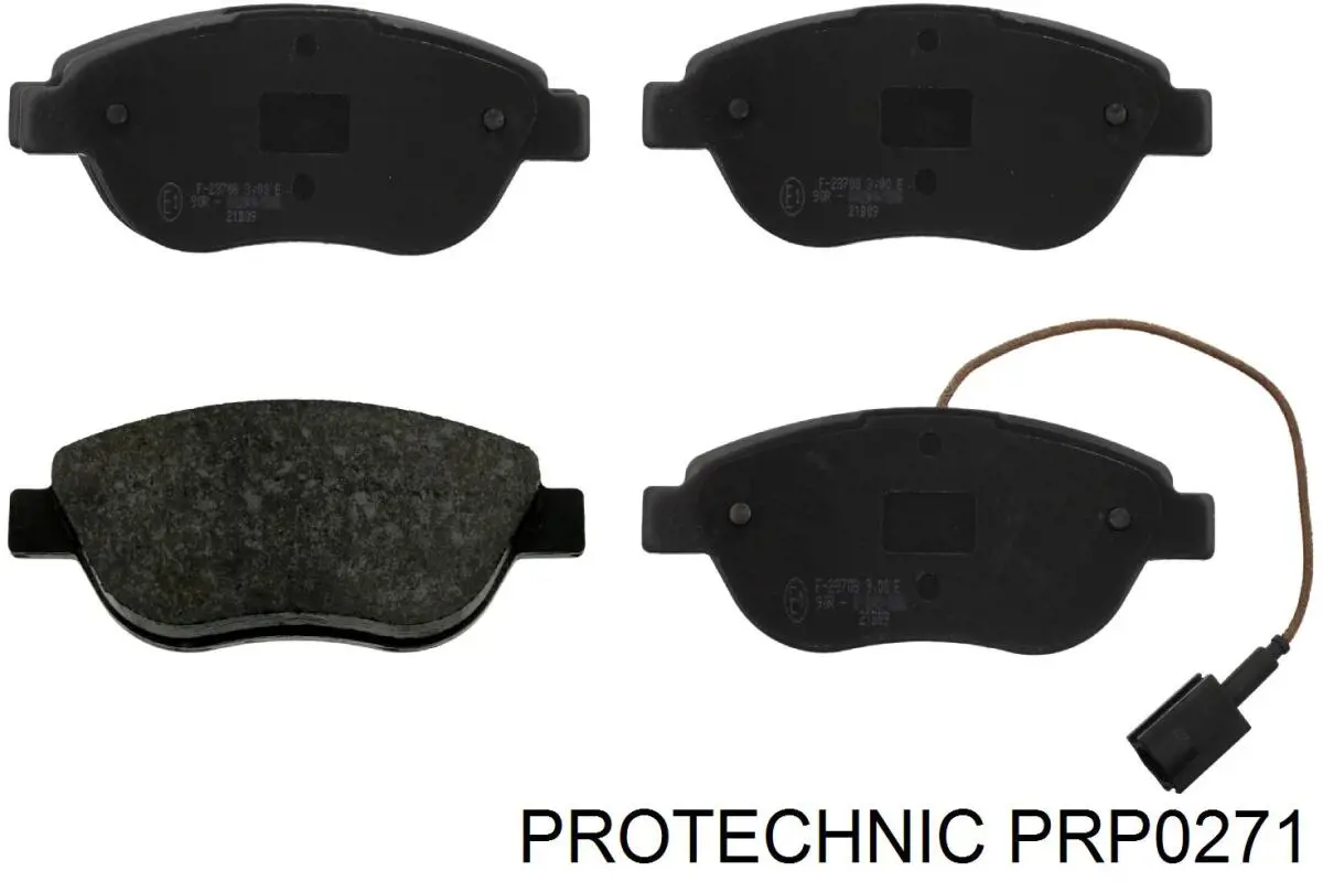 Купити PRP0271 Protechnic Колодки гальмівні передні, дискові