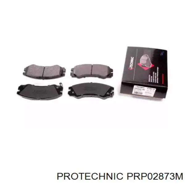 Гальмівні колодки Protechnic PRP02873M ціна, від 19.00 USD