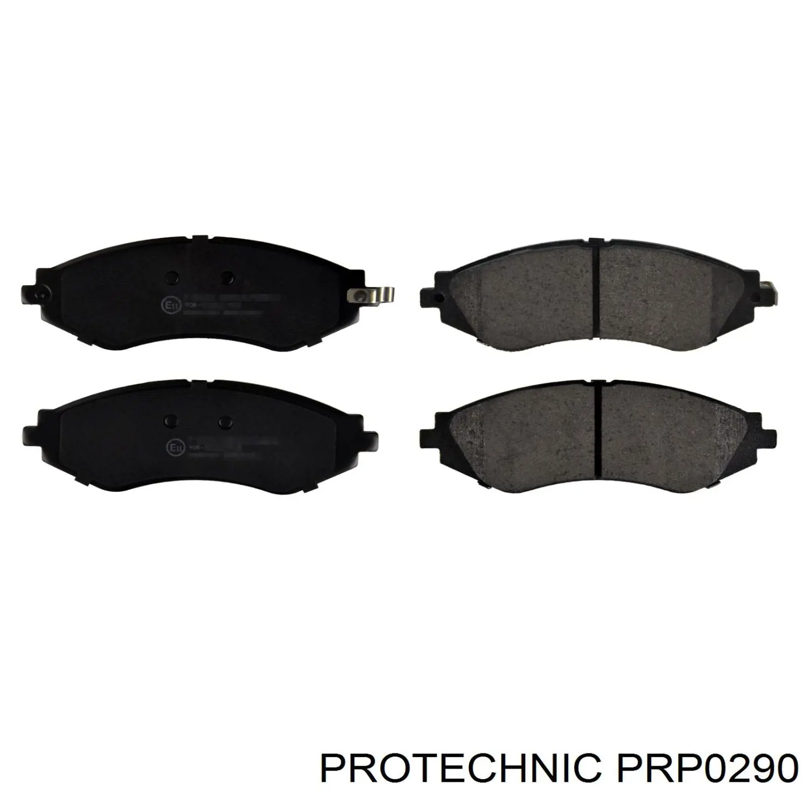PRP0290 Protechnic колодки гальмівні передні, дискові