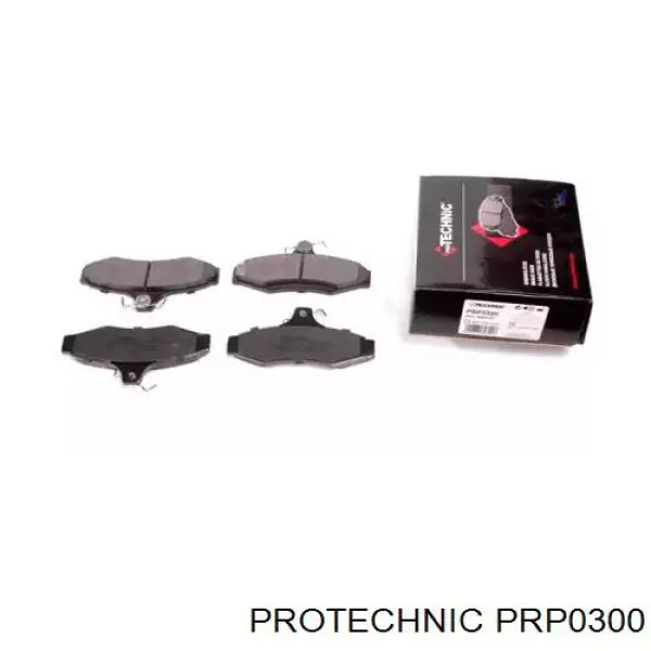 Купити PRP0300 Protechnic Задні колодки