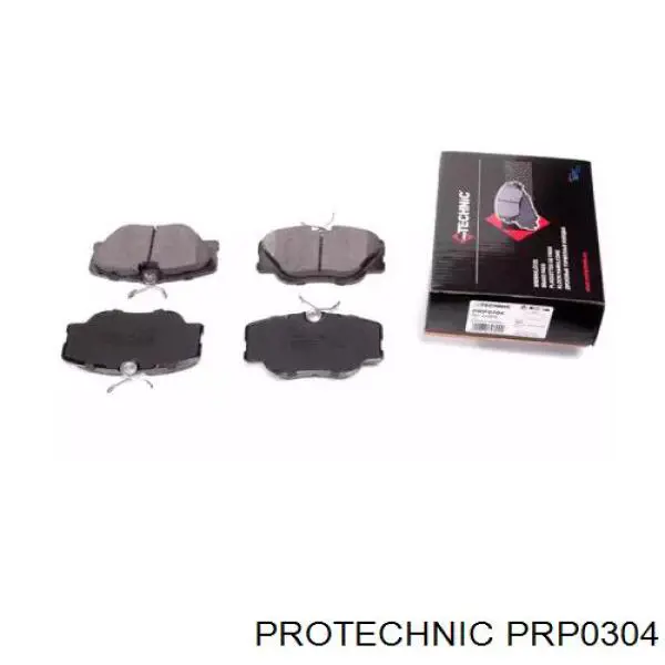 Купити PRP0304 Protechnic Колодки гальмівні передні, дискові