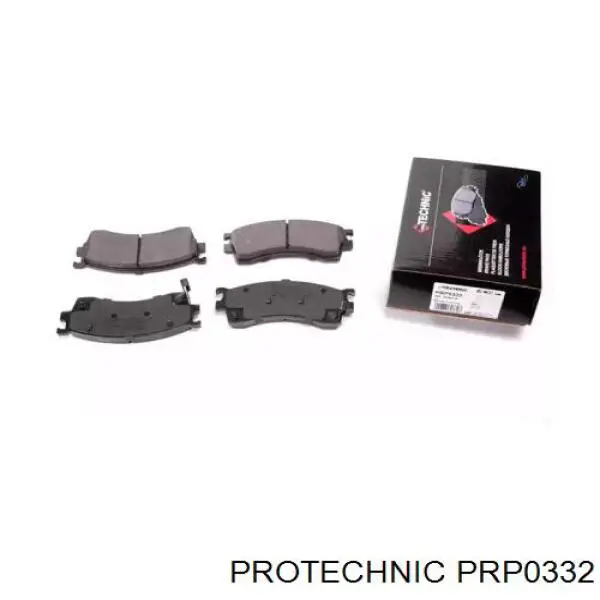 Купити PRP0332 Protechnic Колодки гальмівні передні, дискові