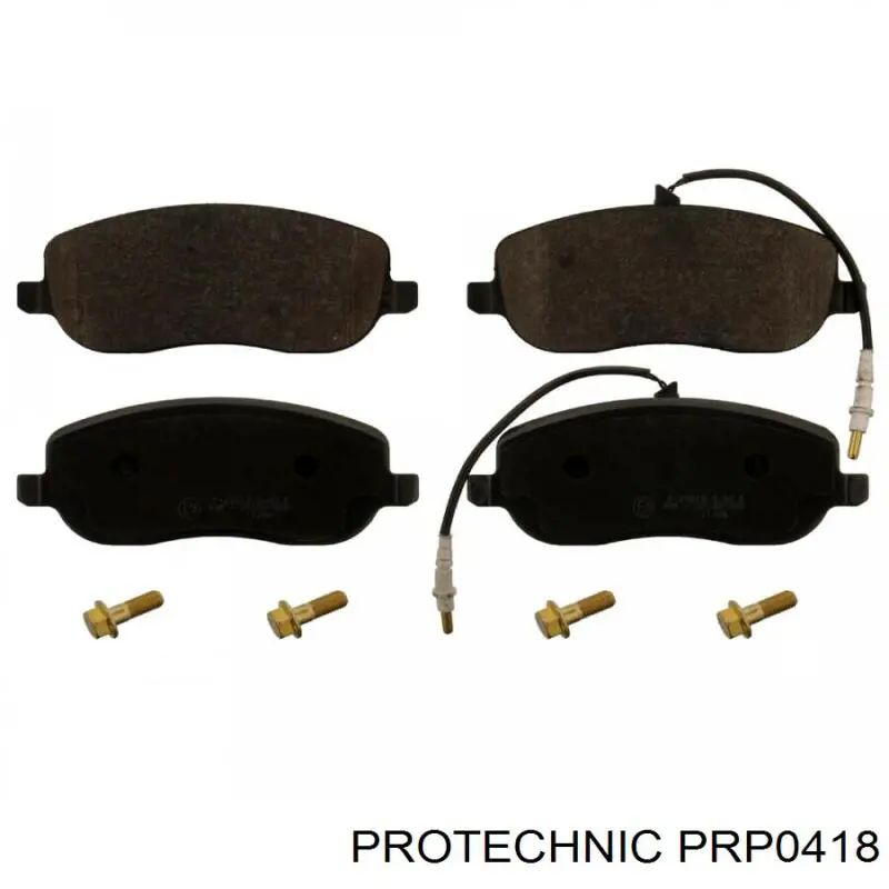 PRP0418 Protechnic Передні гальмівні колодки