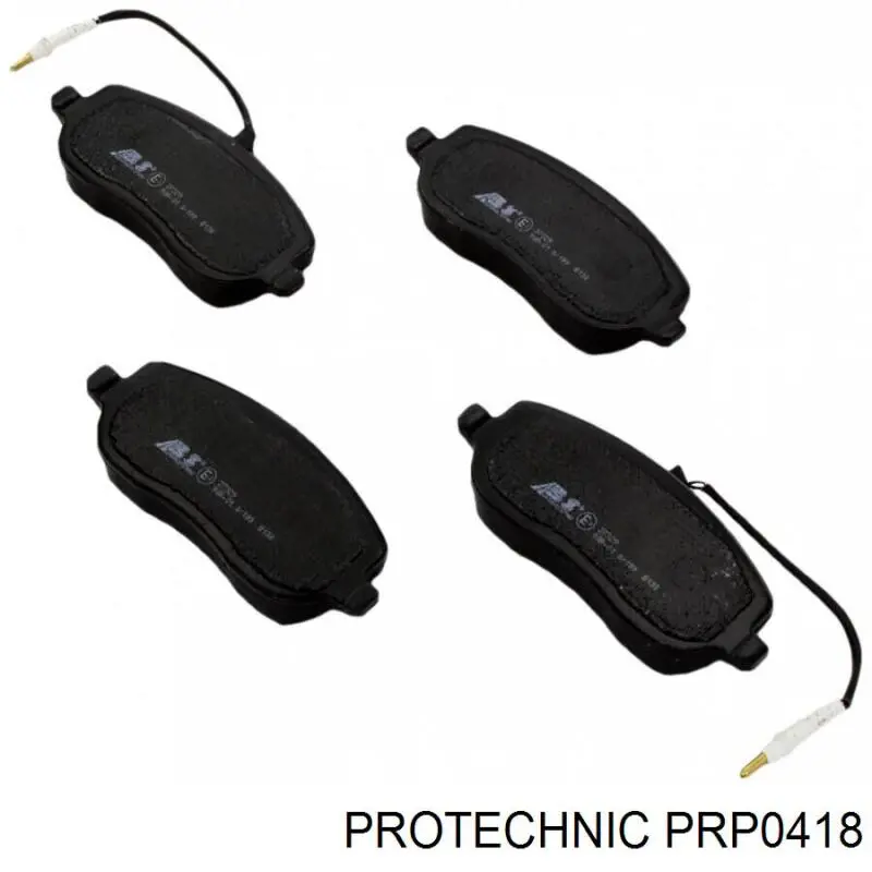 Гальмівні колодки Protechnic PRP0418 ціна, від 20.63 USD