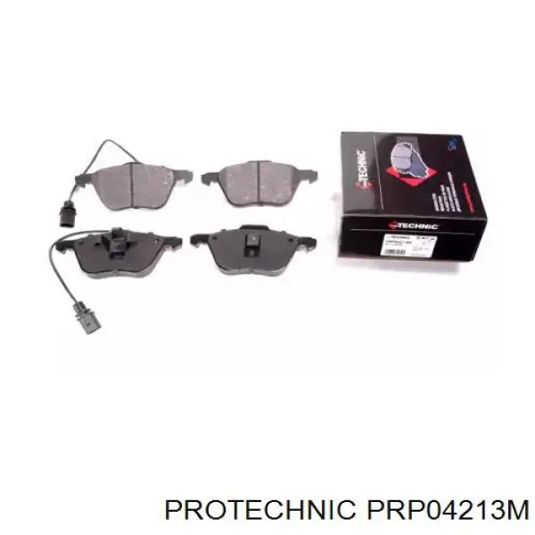 Гальмівні колодки Protechnic PRP04213M ціна, від 48.04 USD