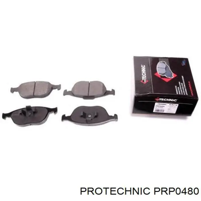 PRP0480 Protechnic колодки гальмівні передні, дискові