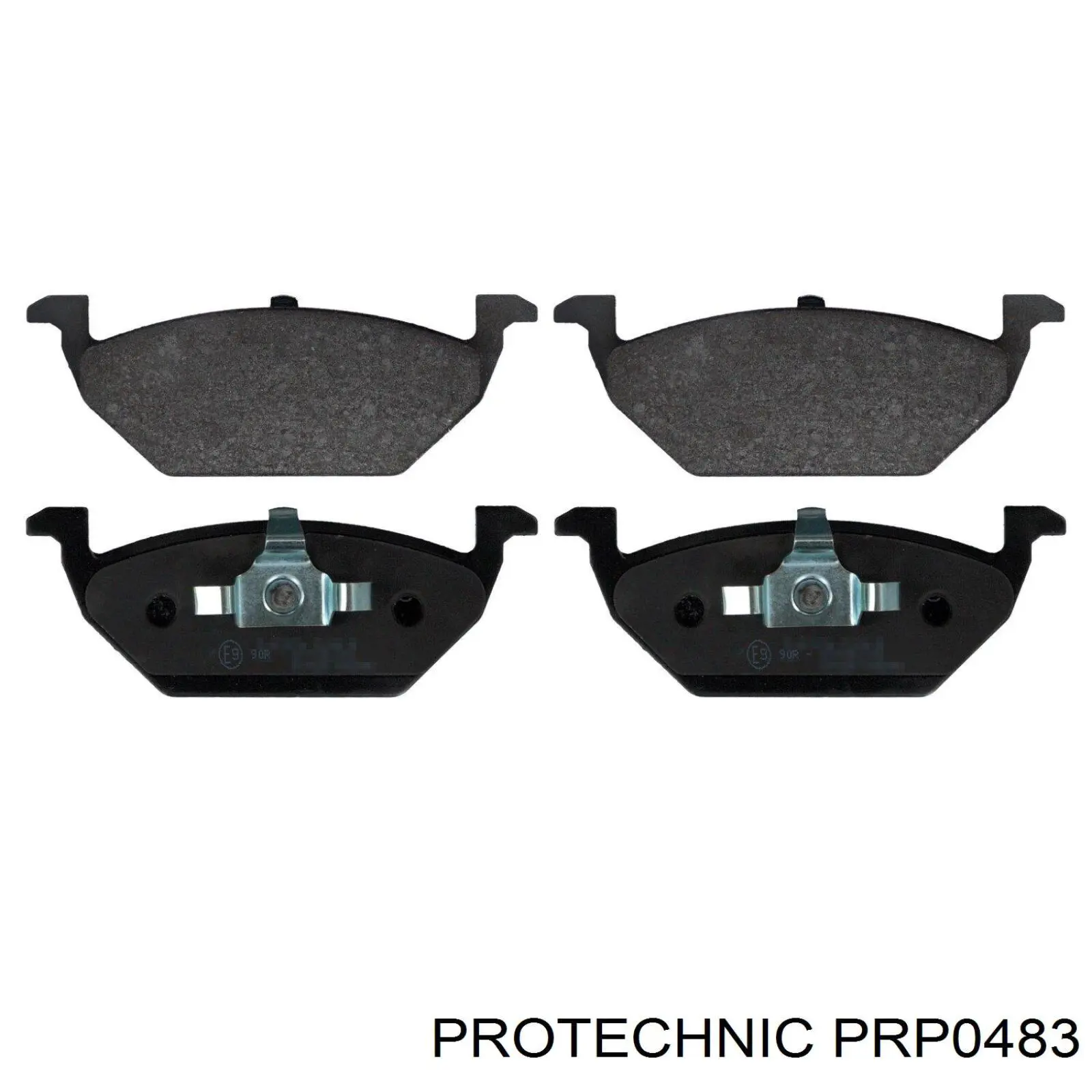 PRP0483 Protechnic колодки гальмівні передні, дискові