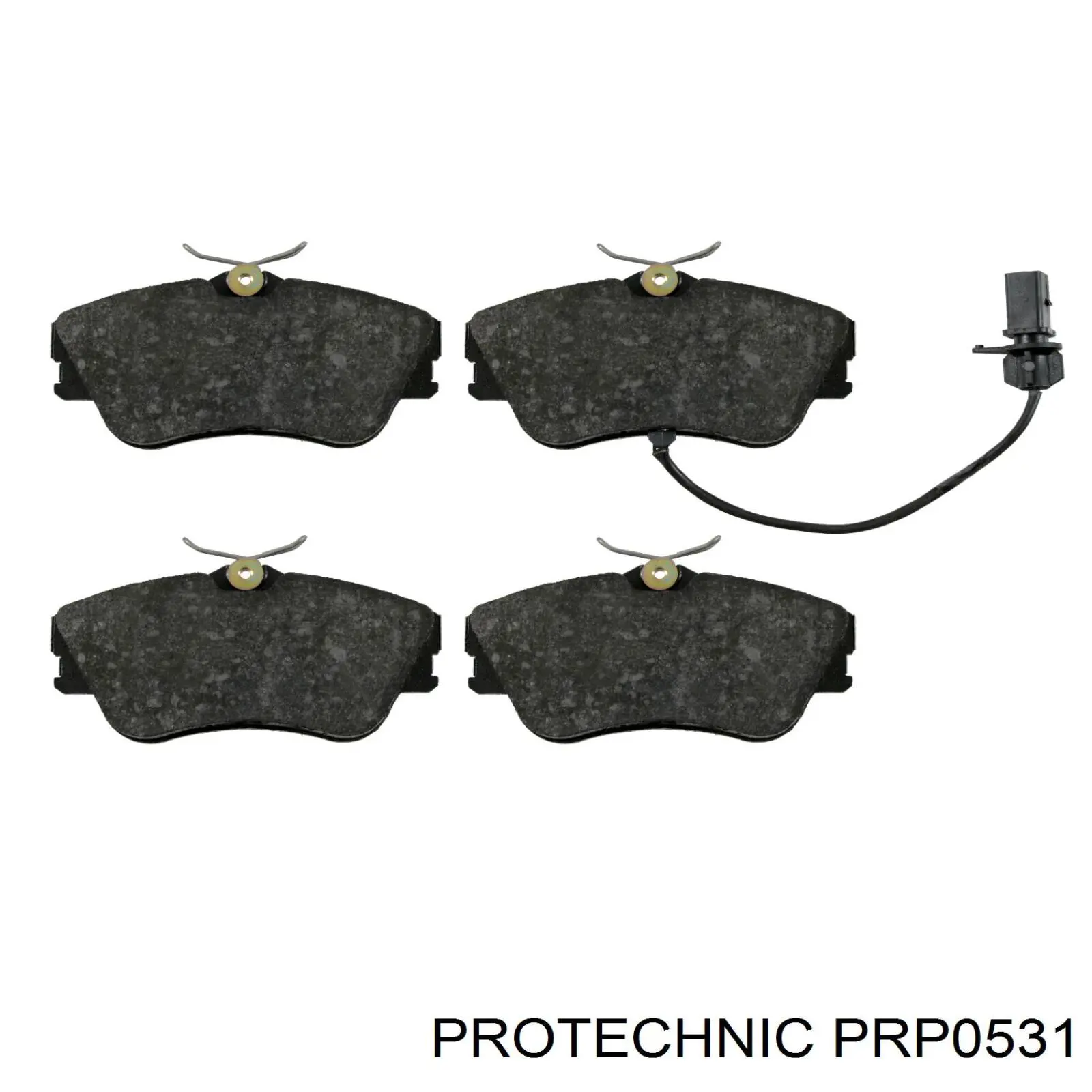PRP0531 Protechnic колодки гальмівні передні, дискові