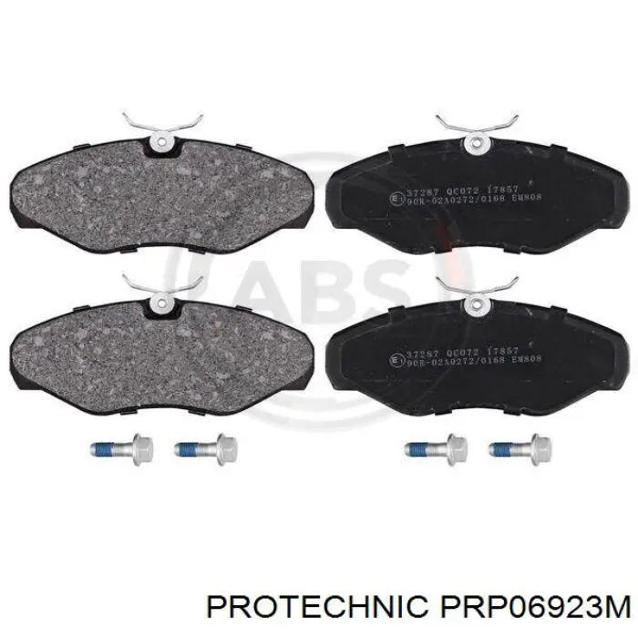 PRP06923M Protechnic колодки гальмівні передні, дискові