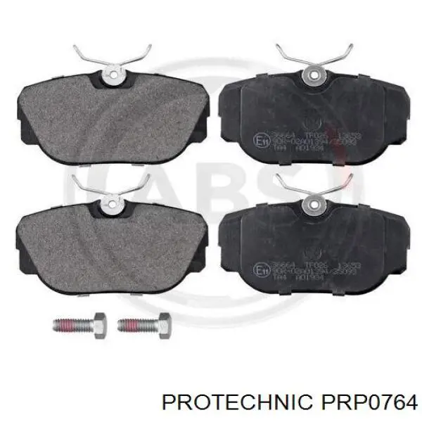 Купити PRP0764 Protechnic Задні колодки