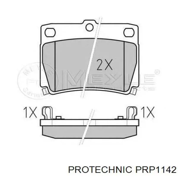 Тормозні колодки Textar 2135819805T403