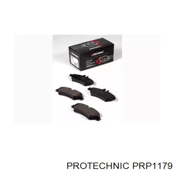 PRP1179 Protechnic колодки гальмові задні, дискові