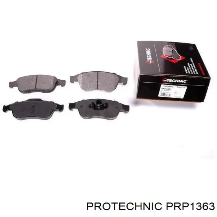 PRP1363 Protechnic колодки гальмівні передні, дискові