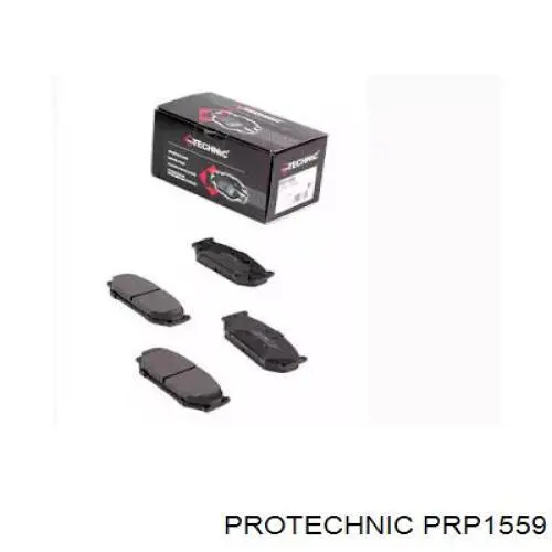 PRP1559 Protechnic колодки гальмівні передні, дискові