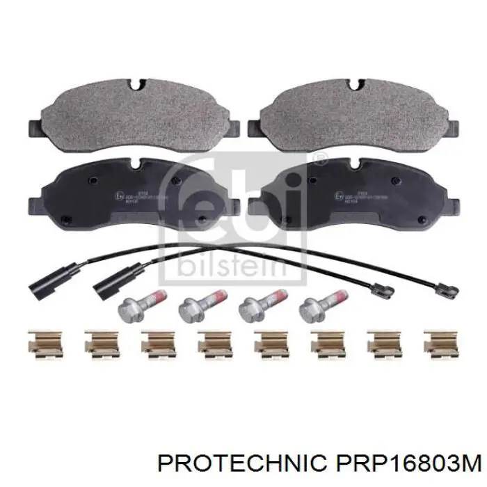 Купити PRP16803M Protechnic Колодки гальмівні передні, дискові