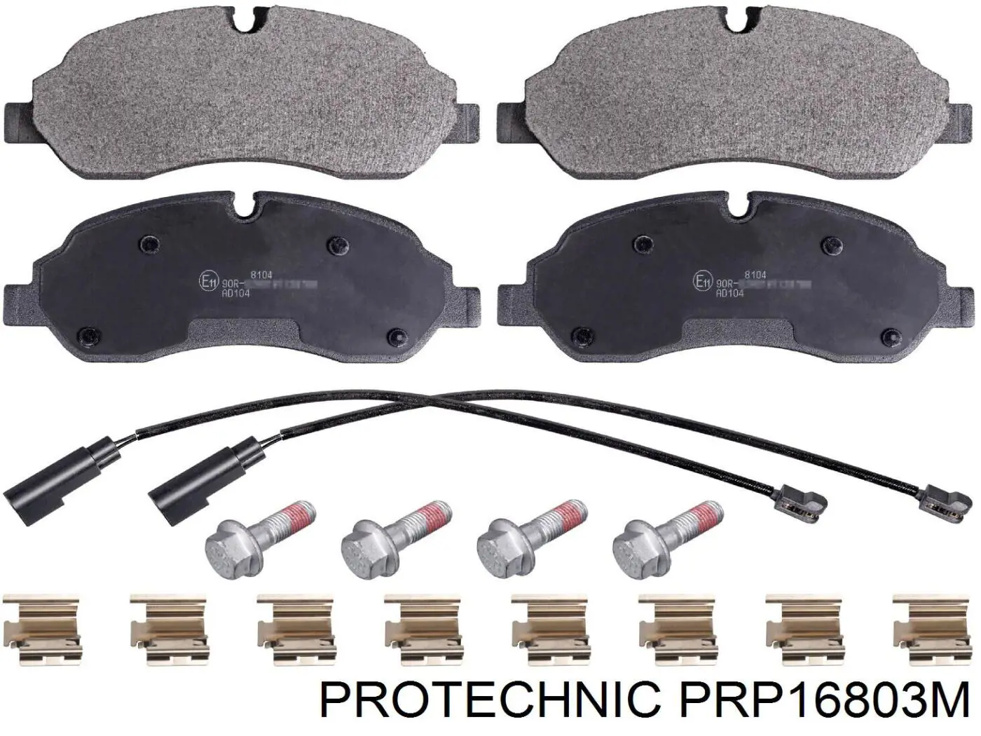 Гальмівні колодки Protechnic PRP16803M ціна, від 29.45 USD