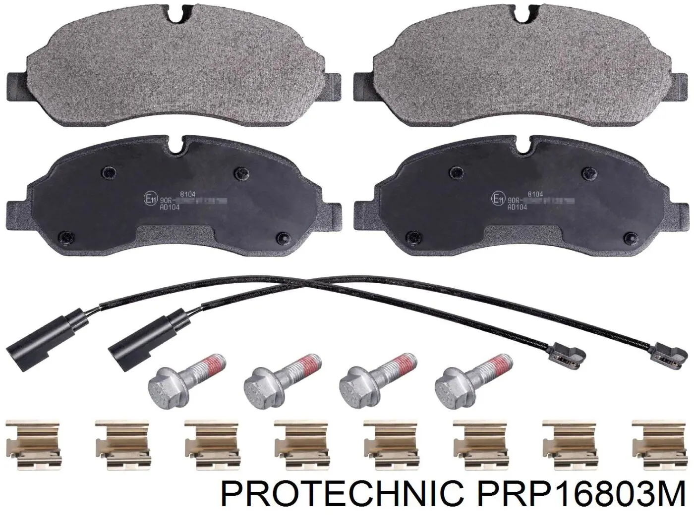 PRP16803M Protechnic Передні гальмівні колодки