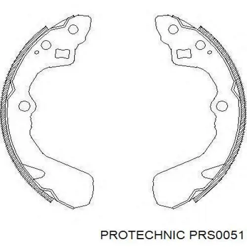 Колодки гальмові задні, барабанні Protechnic PRS0051 ціна, від 13.14 USD