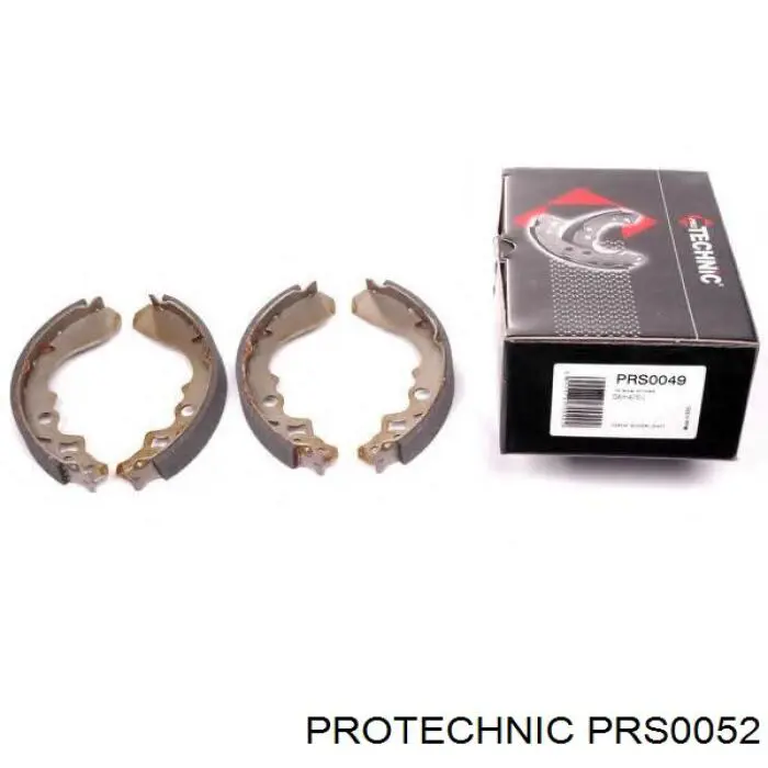 PRS0052 Protechnic колодки гальмові задні, барабанні