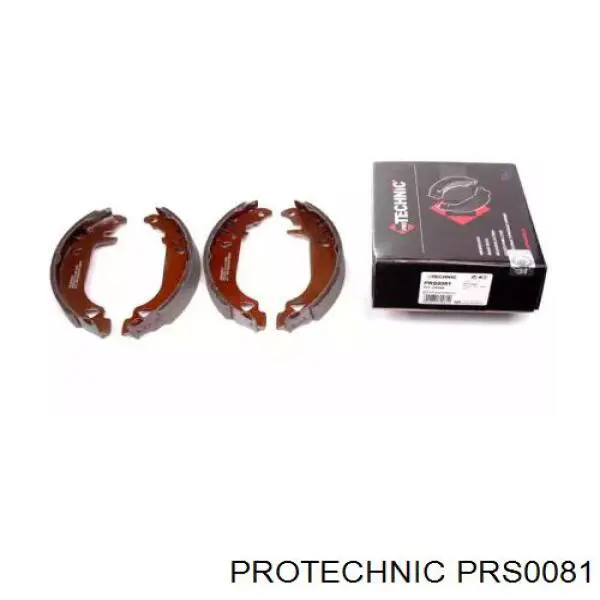 Купити PRS0081 Protechnic Колодки гальмові задні, барабанні