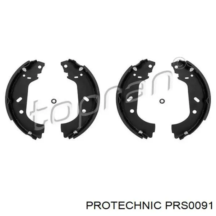 Колодки гальмові задні, барабанні PRS0091 Protechnic