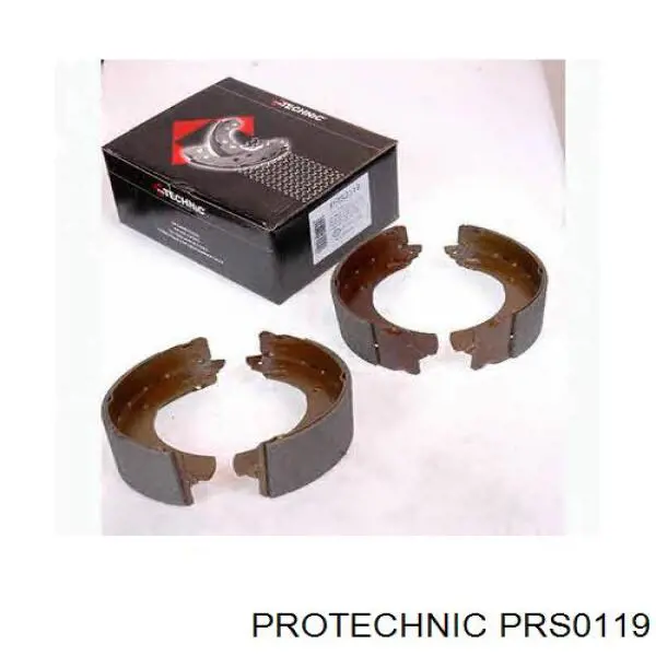 PRS0119 Protechnic Колодки гальмівні задні, барабанні