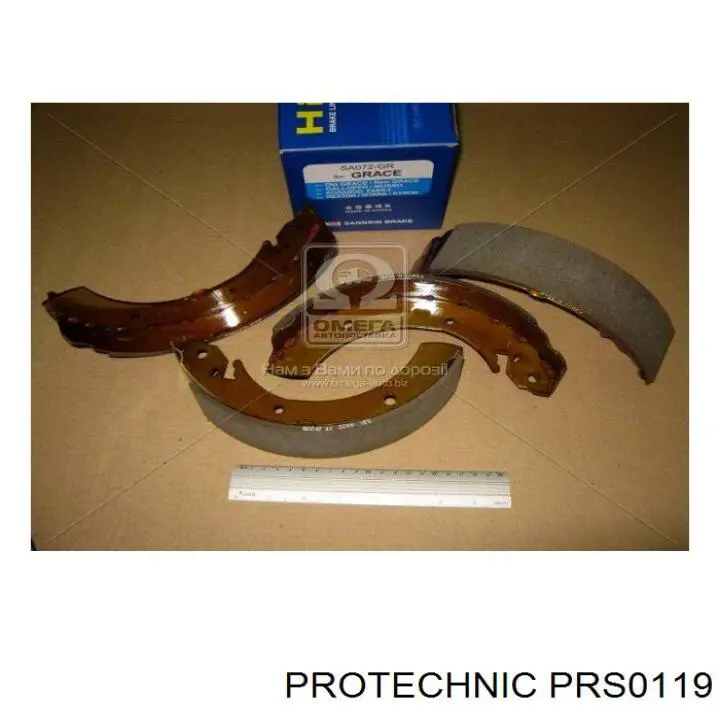Колодки гальмові задні, барабанні Protechnic PRS0119 ціна, від 24.34 USD