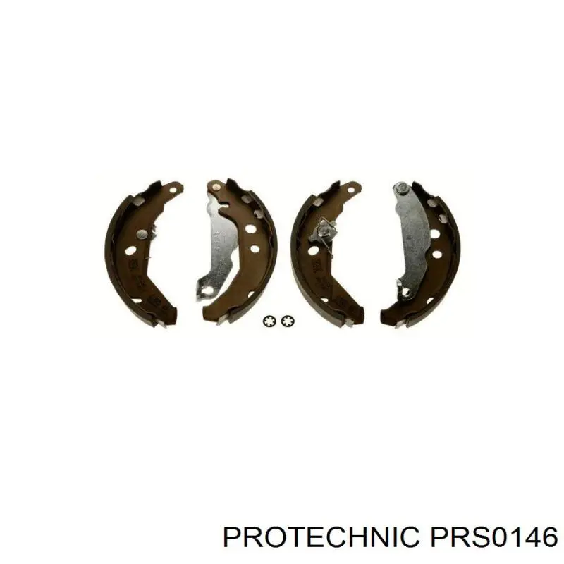 PRS0146 Protechnic колодки гальмові задні, барабанні