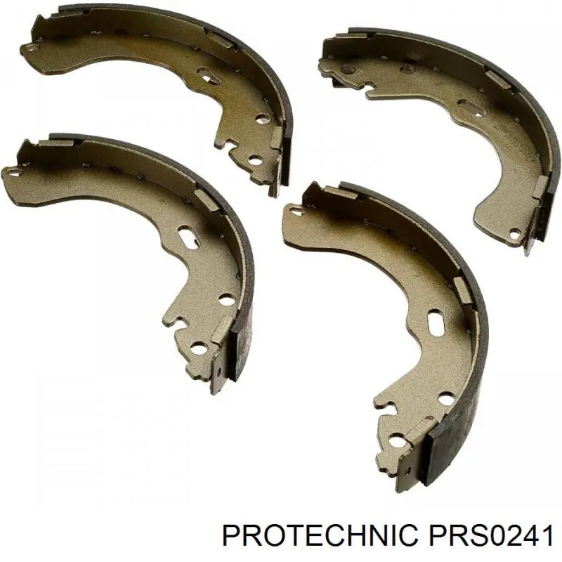 PRS0241 Protechnic колодки гальмові задні, барабанні