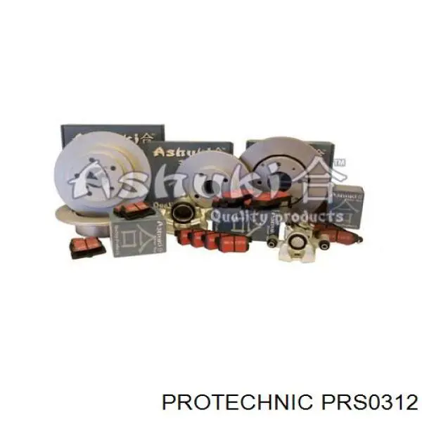 PRS0312 Protechnic колодки гальмові задні, барабанні