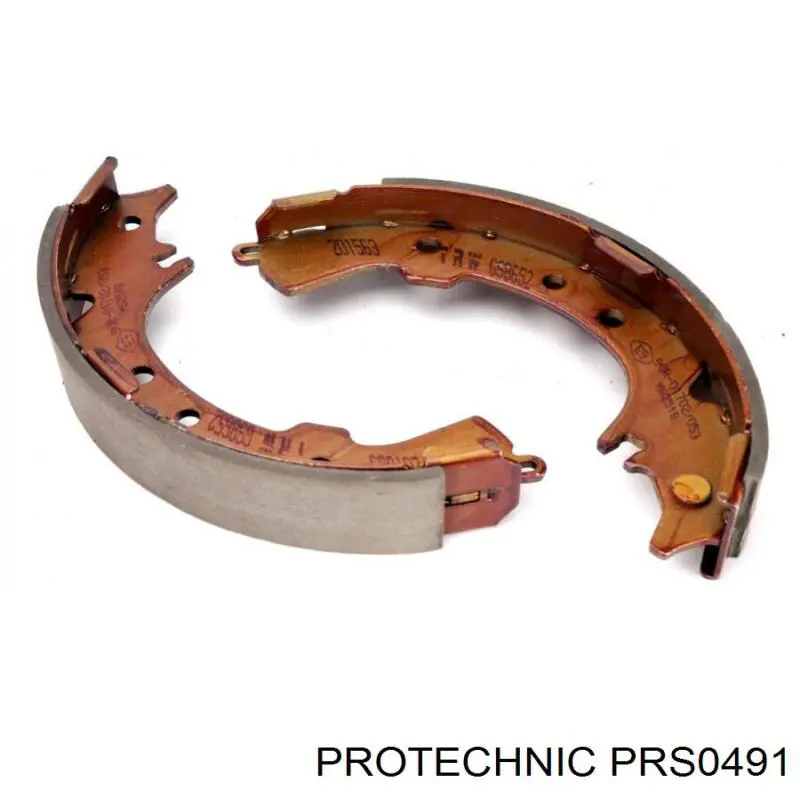 PRS0491 Protechnic колодки гальмові задні, барабанні