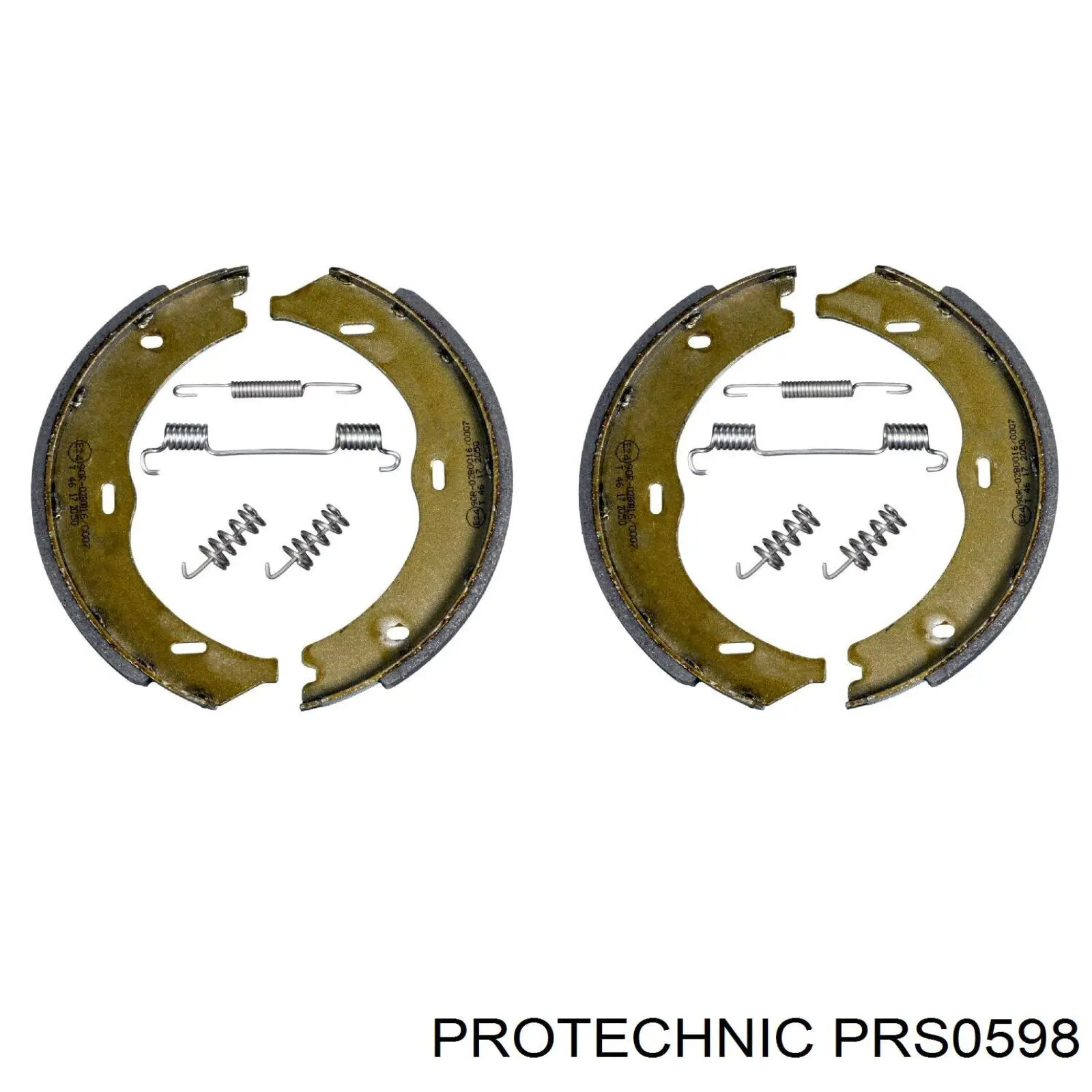Купити PRS0598 Protechnic Гальмівні колодки гальма стоянки