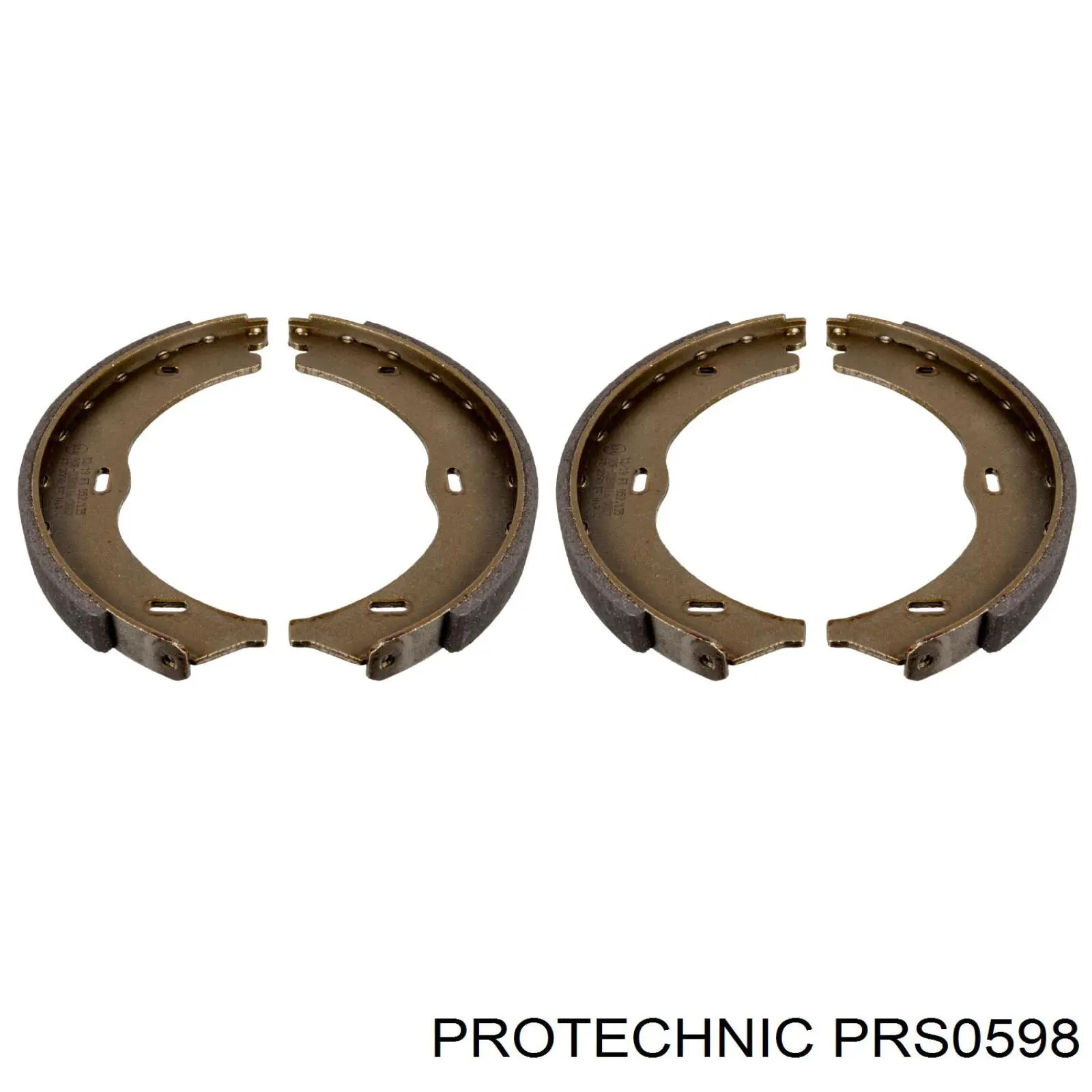 Колодки ручника / стоянкового гальма Protechnic PRS0598 ціна, від 18.32 USD