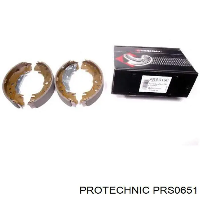 PRS0651 Protechnic колодки ручника/стоянкового гальма