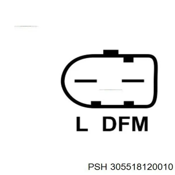 305518120010 PSH Авто генератор