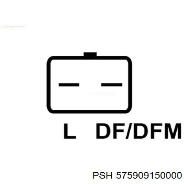 Генератор автомобільний PSH 575909150000