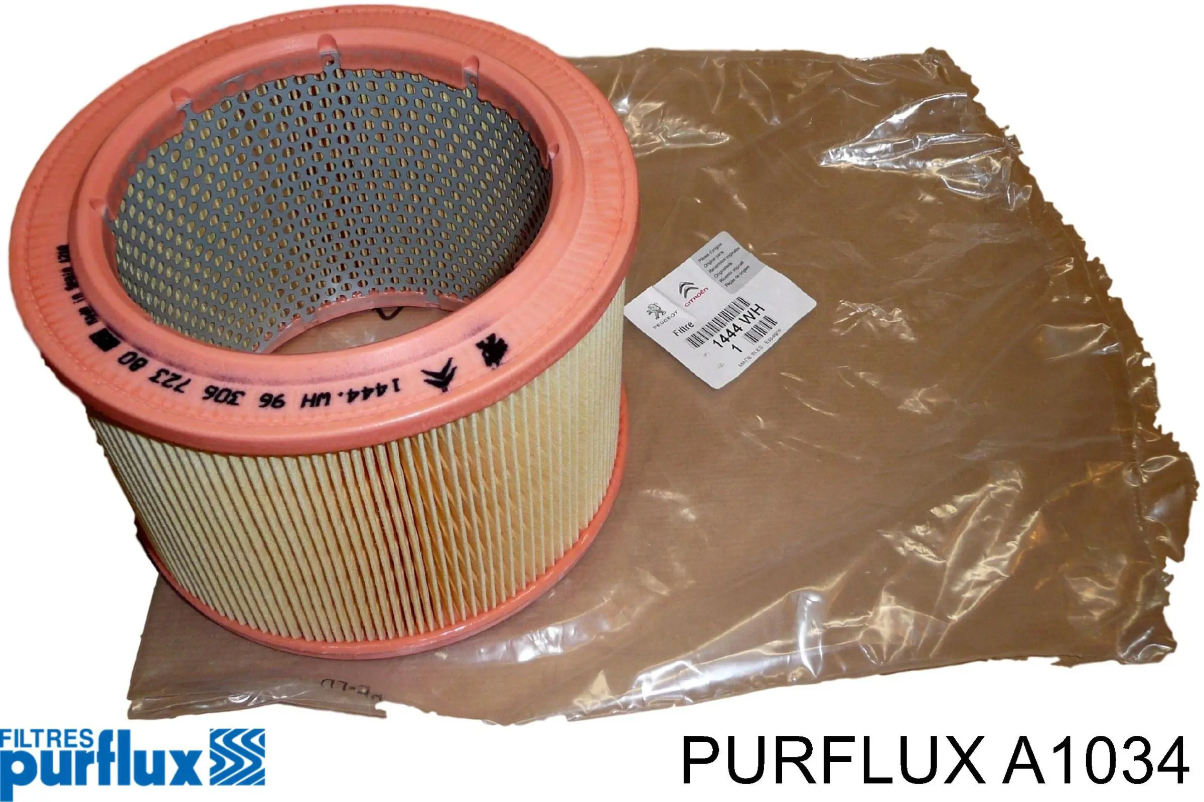 Купити A1034 Purflux Автомобільний фільтр повітря